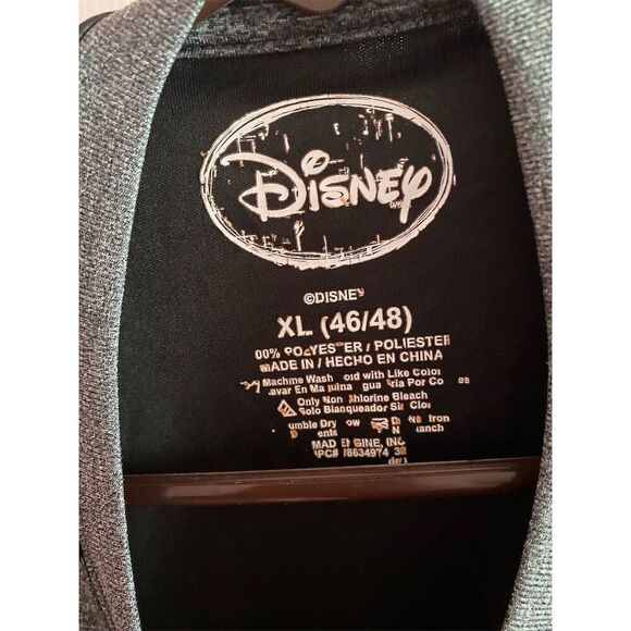 Disney Men's XL Gray Muscular Mickey Mouse Graphic T-Shirt Short Sleeve - Picture 3 of 4